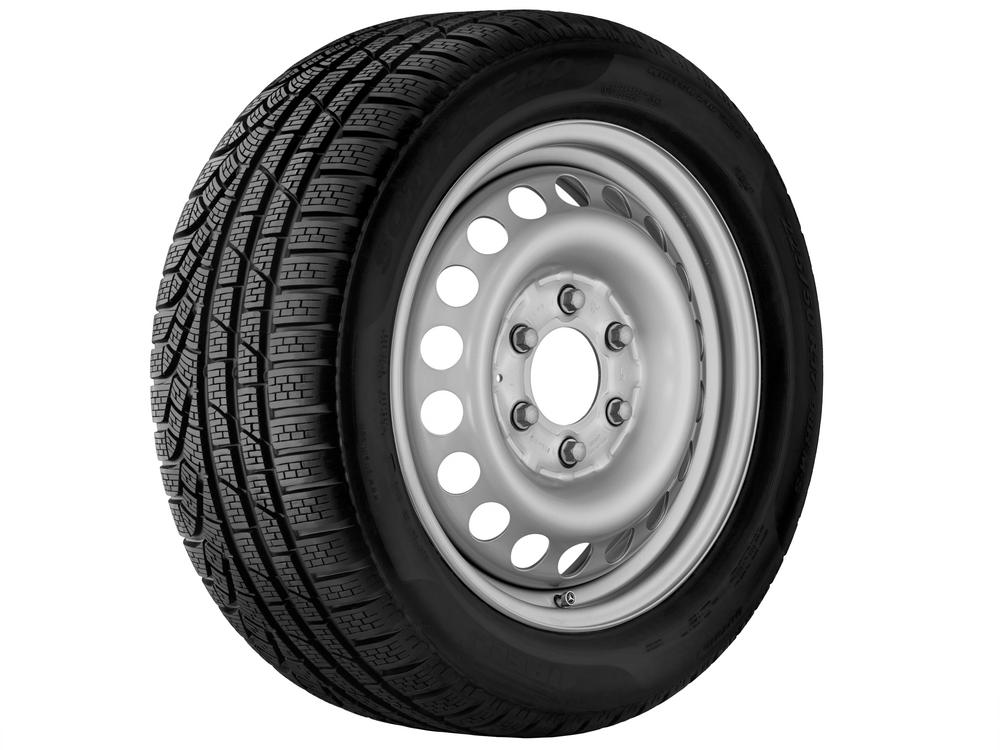 Stalen wiel zilver, Continental, VanContact Winter, 235/65 R16 121/119R C, Winter, Q44016111047A