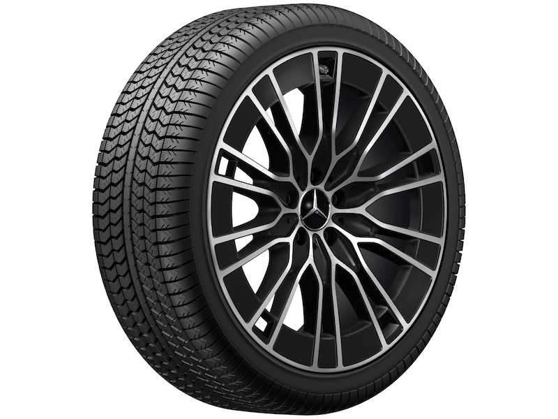 10-dubbelspaaks velg, glanzend zwart, Pirelli, P Zero Winter MO, 245/40 R20 99V XL, Winter, Q440141715850