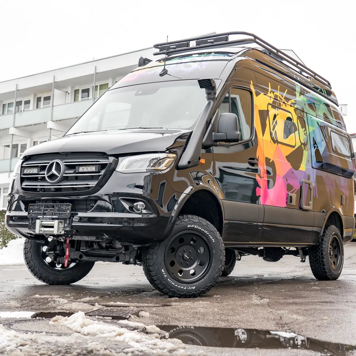 Kabellier Mercedes Sprinter, Sprinter, D4x4-SEILWINDESPRINT.XYZ.1000