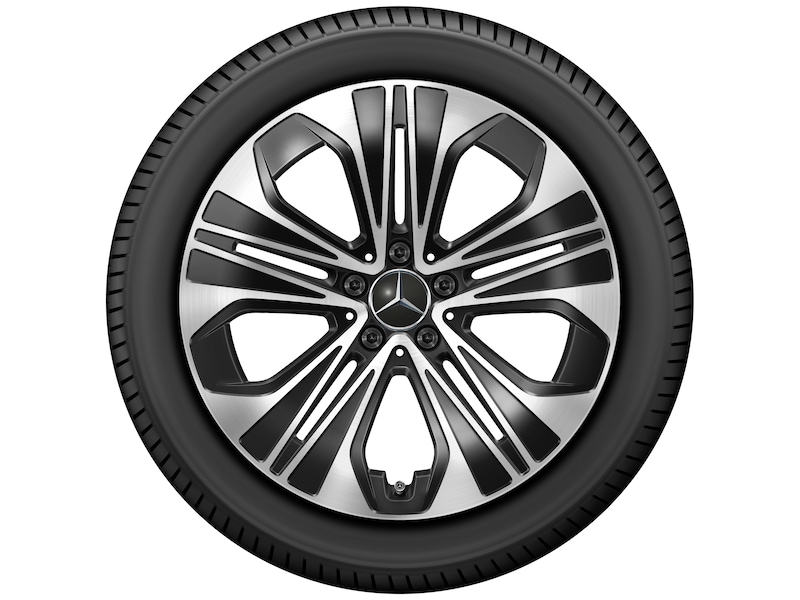 5-spaaks velg, glanzend zwart, Continental, WinterContact TS 860 S MO, 245/45 R19 102H XL, Winter, Q44014111359A