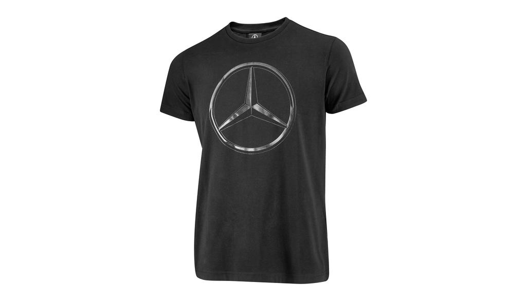 Heren-T-shirt, zwart, B66959215