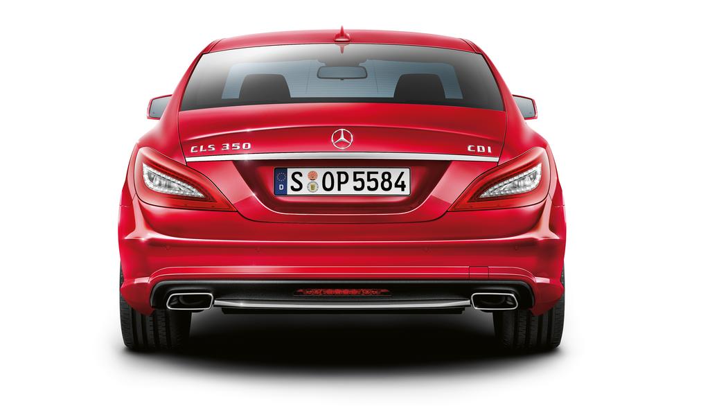 AMG-spoilerrand carbon, CLS, zwart carbon, A2187900388