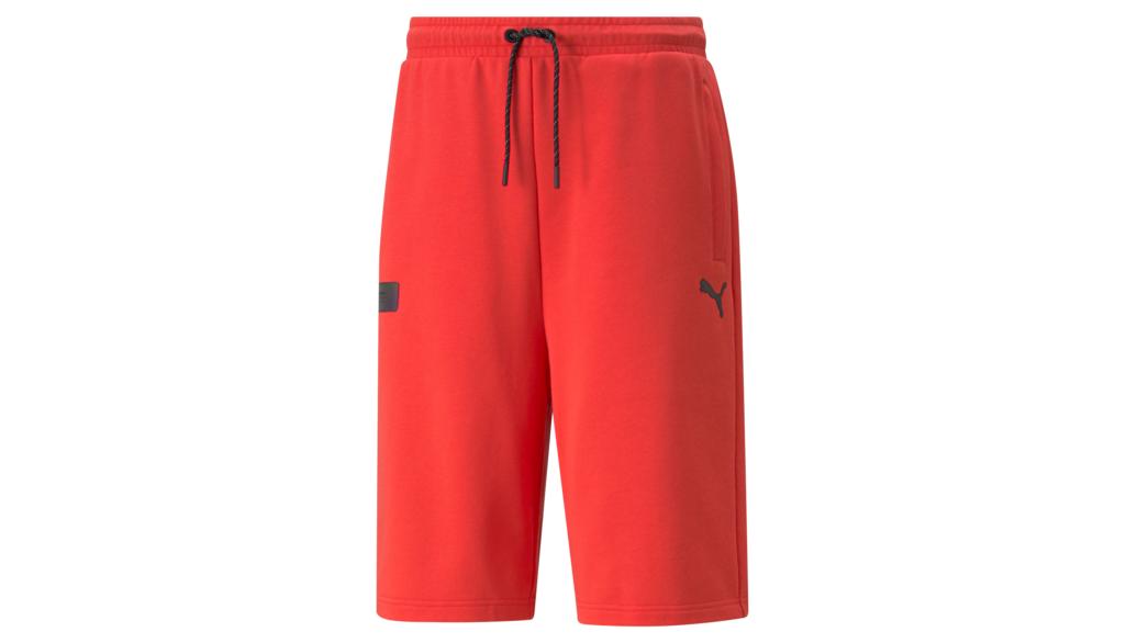 Sweatshort heren, rood, B67997120