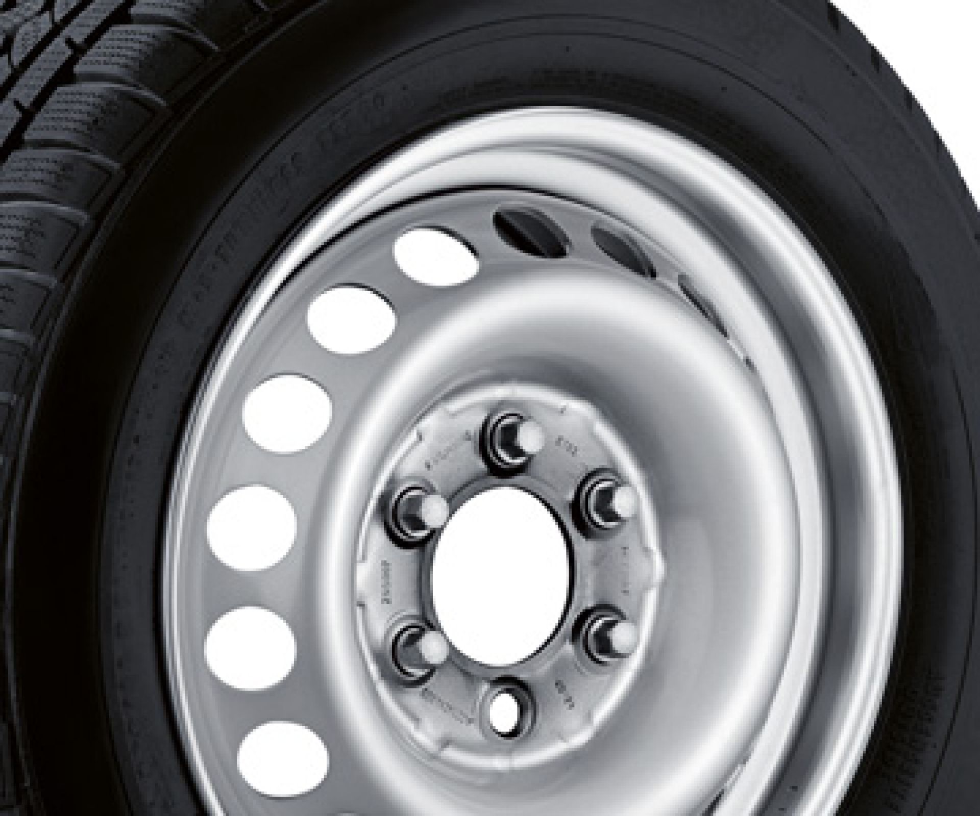 Stalen velg zilver, Dunlop, ECONODRIVE, 225/55 R17 109/107(104)H(H) C, zomer, Q44027121001A