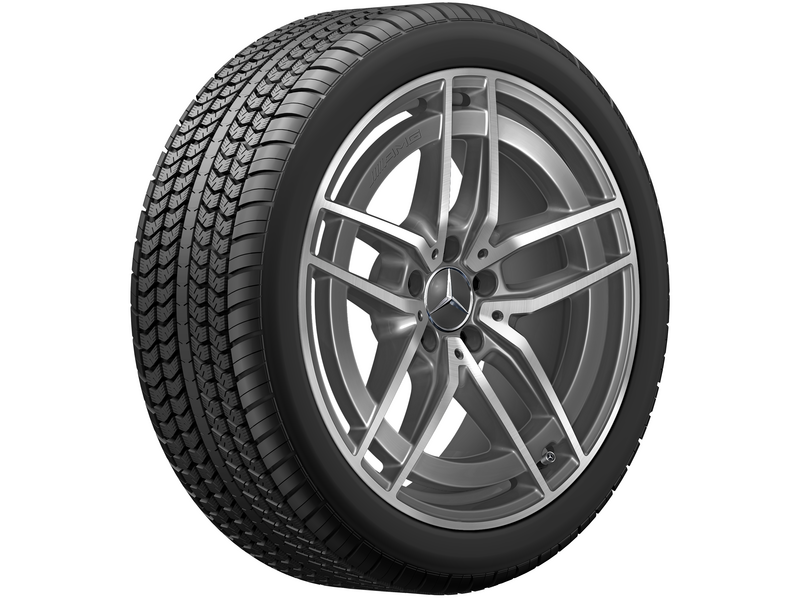 AMG 5-dubbelspaaks velg, tantalongrijs, Michelin, Pilot Alpin 5 MO, 275/35 R19 100V XL, winter, Q440141512640G12020