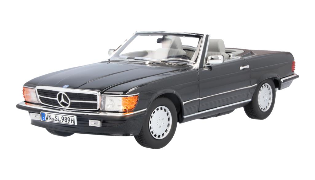 300 SL R107 (1985-1989), blauw-zwart, B66040678