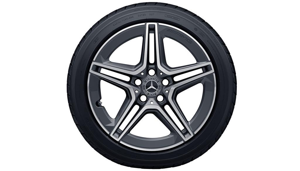 AMG 5-dubbelspaaks velg Tremolith-metallic, Michelin, Pilot Alpin 5 MO1, 245/40 R18 97V XL, Winter, Q440141513490G1