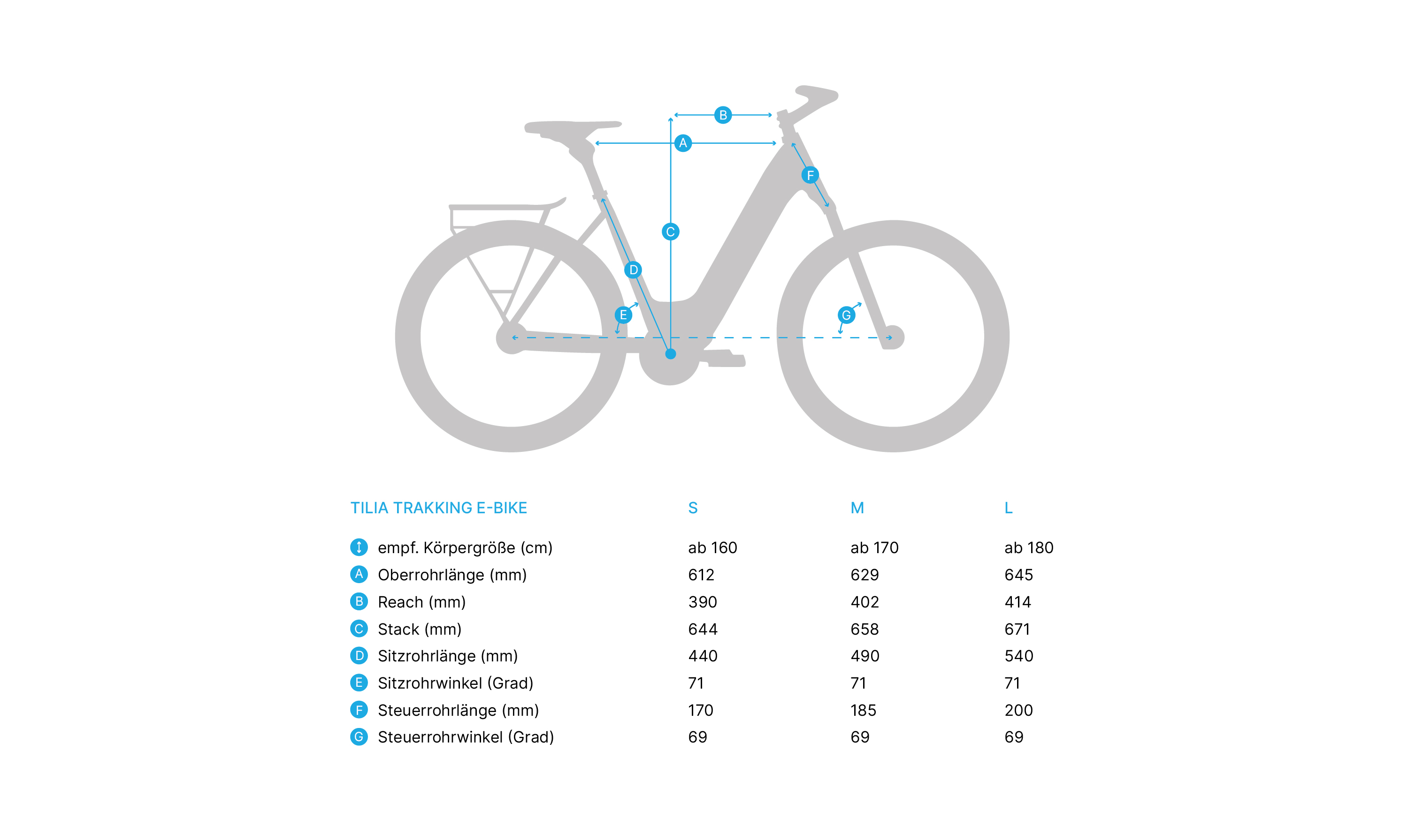 Tilia Trekking E-bike "M", City SUV hagedisgroen, WB-10012023.006.2