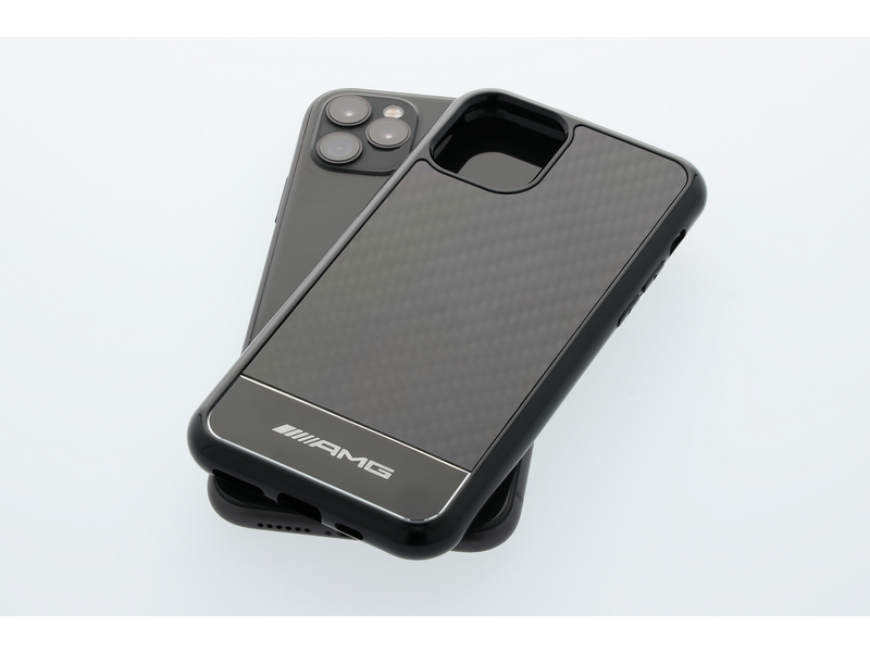 AMG beschermhoes voor iPhone® 11 Pro, carbon/zilverkleurig/zwart, B66955397