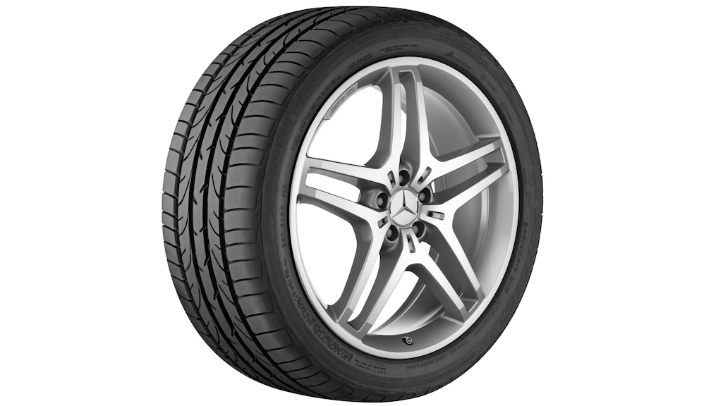 AMG 5-dubbelspaaks velg titaniumgrijs gepolijst, Continental, ContiCrossContact UHP MO, 265/40 R21 105Y XL, zomer, Q4406511103200J2022