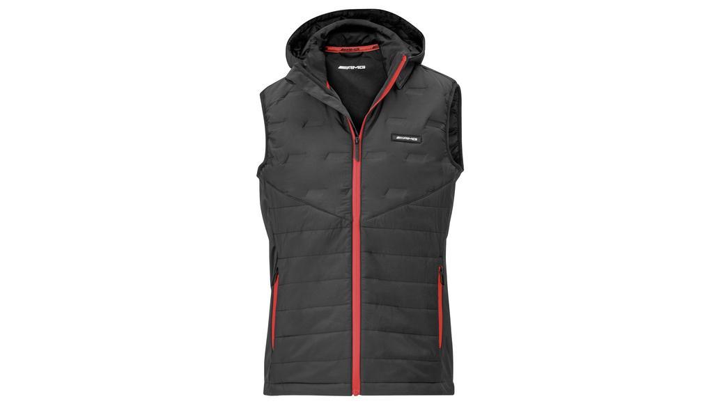 AMG hybride bodywarmer voor heren, zwart, B66959693