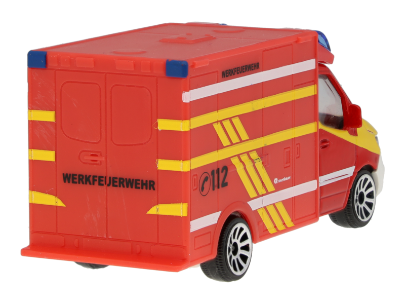 Sprinter, brandweer, wit / geel / rood, B66965022