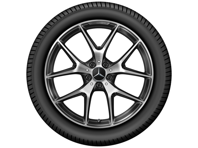 AMG-duisspaaks velg, glanzend zwart, Dunlop, Winter Sport 5 SUV MO, 285/40 R20 108V XL, Winter, Q440301210470G22020