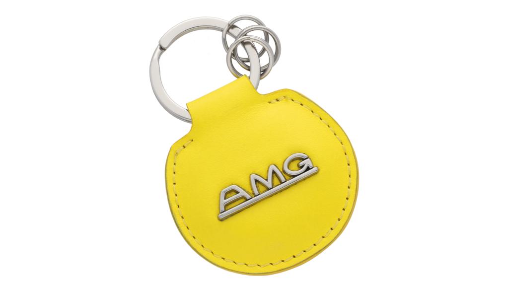 AMG sleutelhanger, Classic, geel / zilverkleurig, SALEB66959352