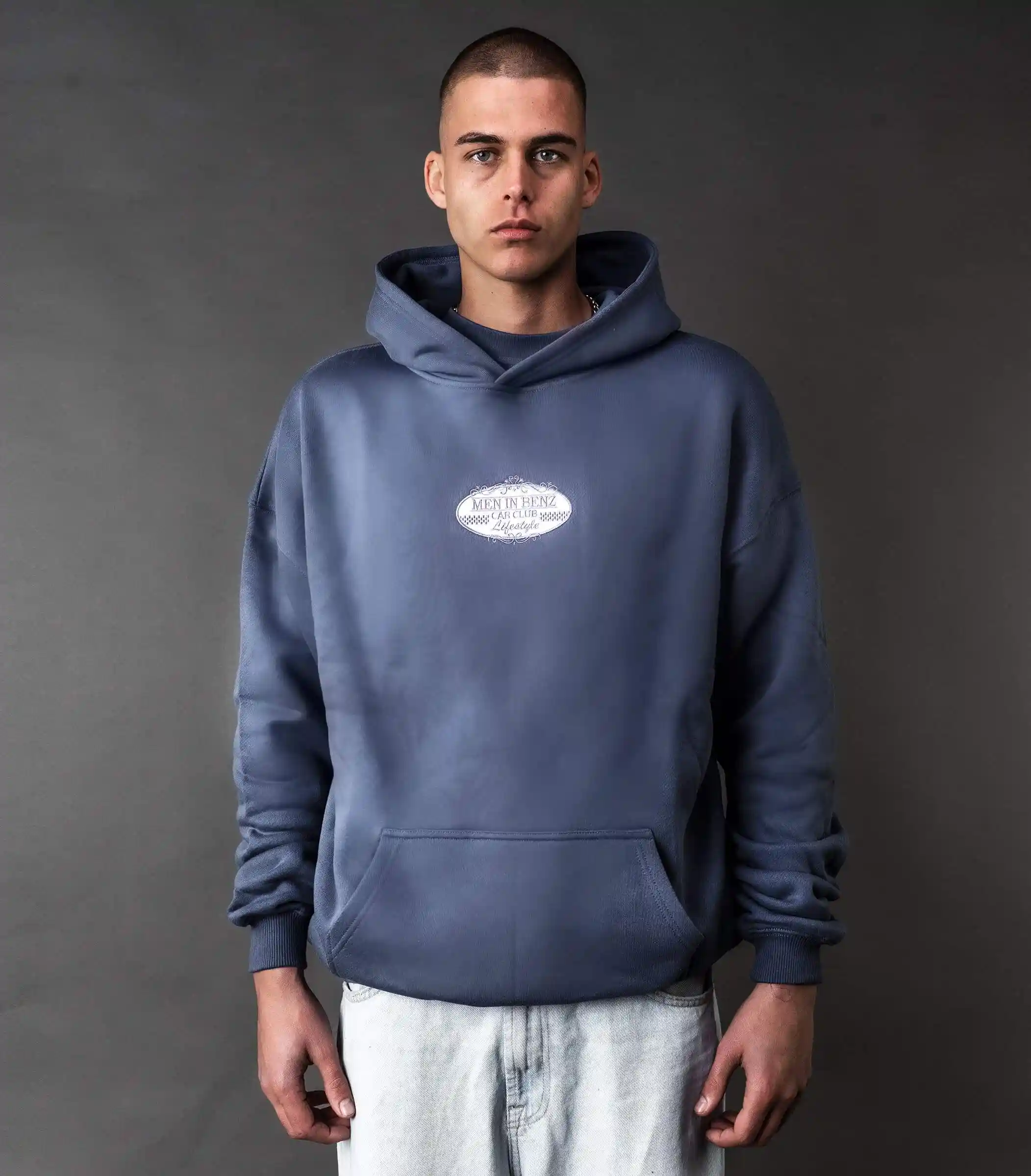 MIB Street Life hoodie, donkerblauw, MIB03001D