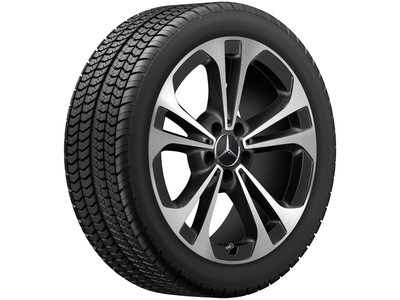 5-dubbelspaaks velg, glanzend zwart, Pirelli, Cinturato P7 C2 MO, 245/40 R18 97Y XL, zomer, Q440241710160