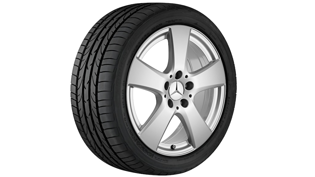 5-spaaks velg, vanadiumzilver metallic, Bridgestone, BLIZZAK LM-32 MO, 225/50 R17 94H, winter, Q4401419111900J2020