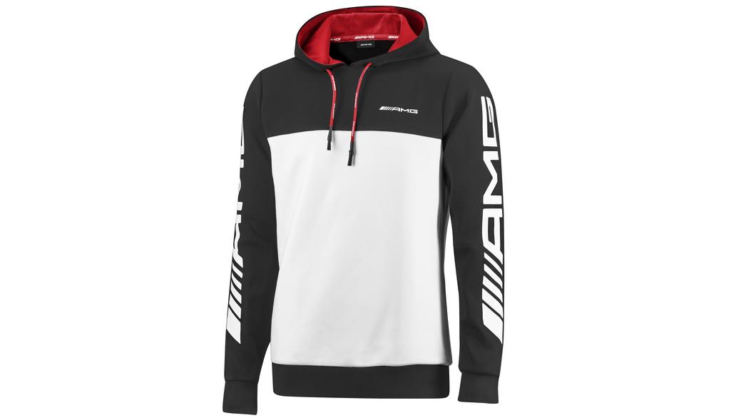 AMG-sweatshirt, wit/zwart, B66959306