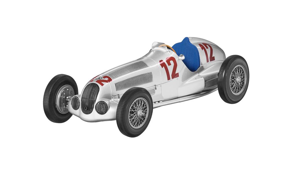 W 125 - R. Caracciola Winnaar Duitse Grand Prix (1937), zilverkleurig, B66040637