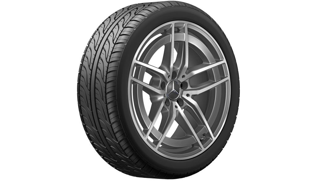 AMG 5-dubbelspaaks velg, tantalongrijs, Michelin, Pilot Alpin 5 MO, 275/35 R19 100V XL, winter, Q440141512640G12020