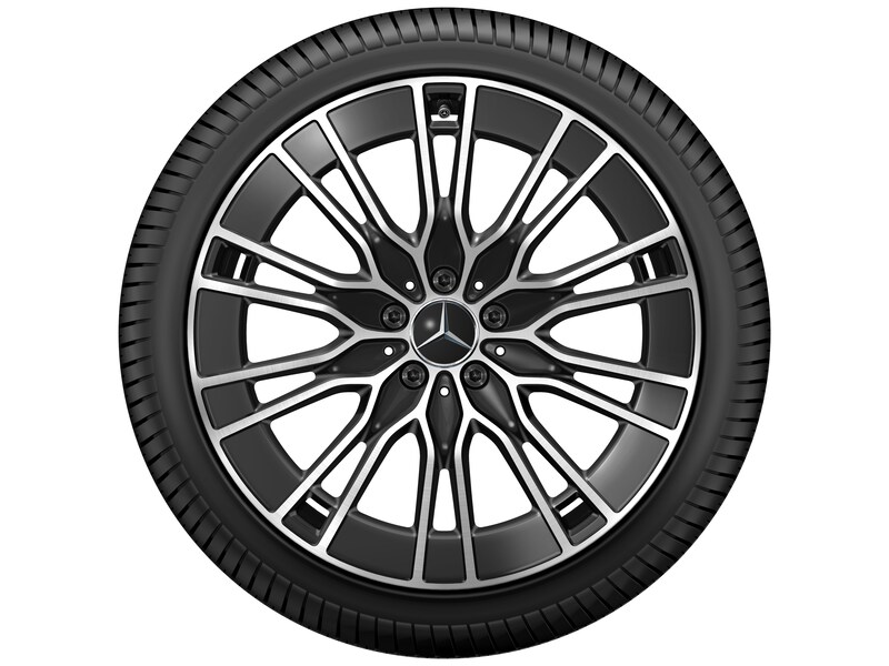 10-dubbelspaaks velg, glanzend zwart, Pirelli, P Zero Winter MO, 245/40 R20 99V XL, Winter, Q440141715850