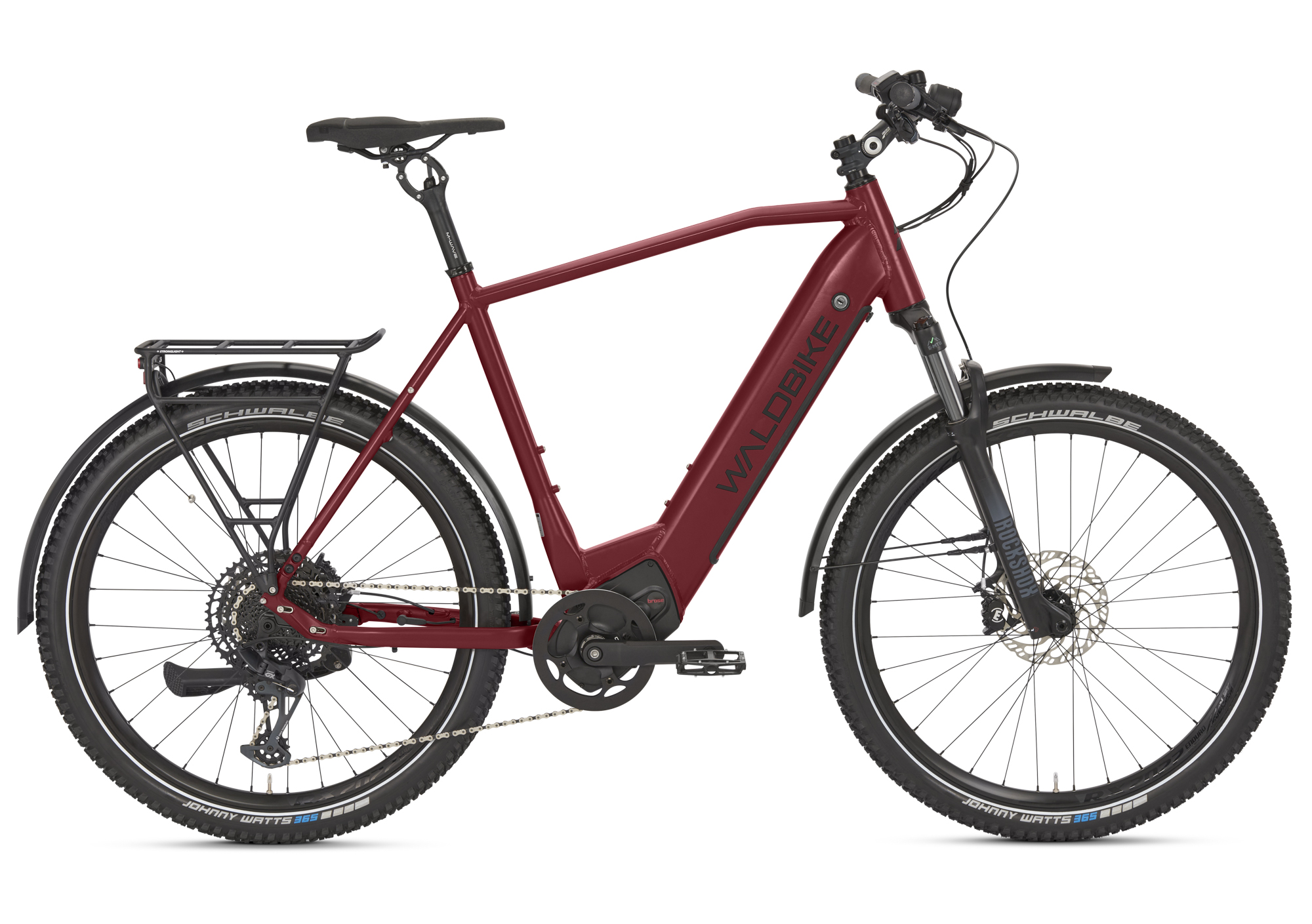 Sorbus Trekking E-bike "L", City SUV roodbruin, WB-10022023.002.3