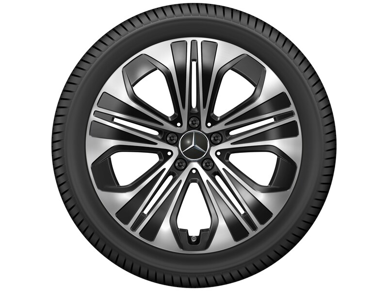 5-spaaks velg, glanzend zwart, Continental, WinterContact TS 860 S MO, 275/40 R19 105H XL, Winter, Q44014111360A