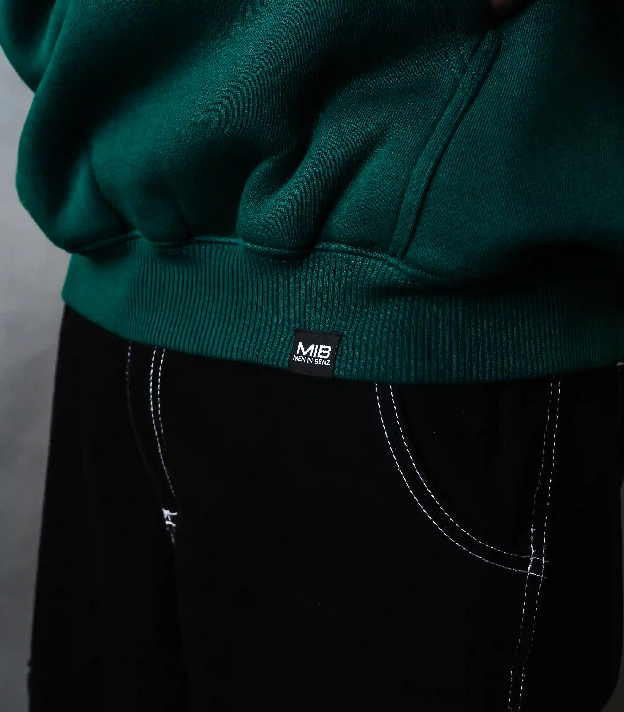 MIB Essential Hoodie (groen), groen, MIB03001J-1XL005