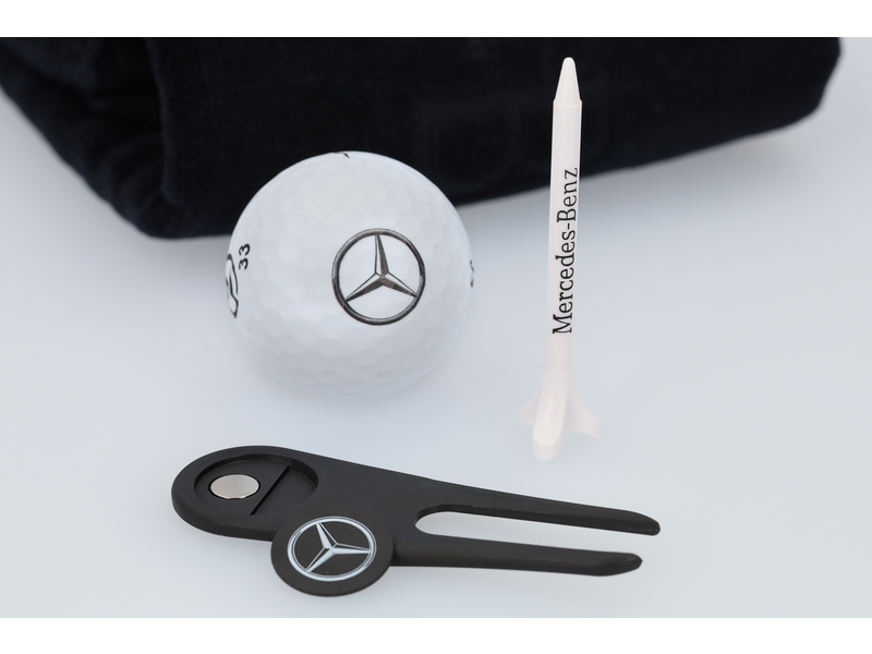 Golf geschenkset, klein, zwart, B66450405