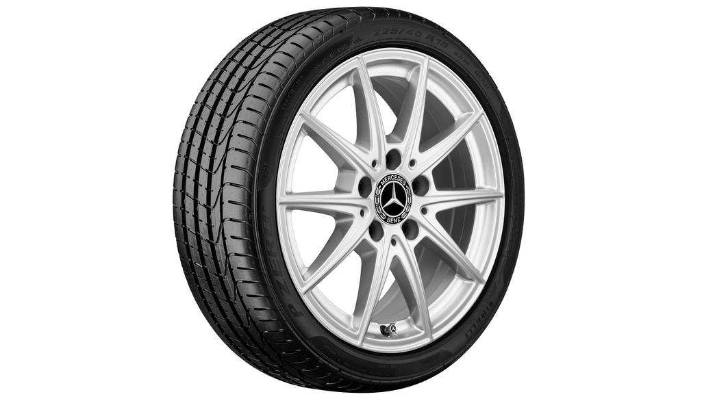 5-dubbelspaaks velg, vanadiumzilver, Michelin, Alpin 5 MO, 205/60 R16 92H, winter, Q440141510010G2