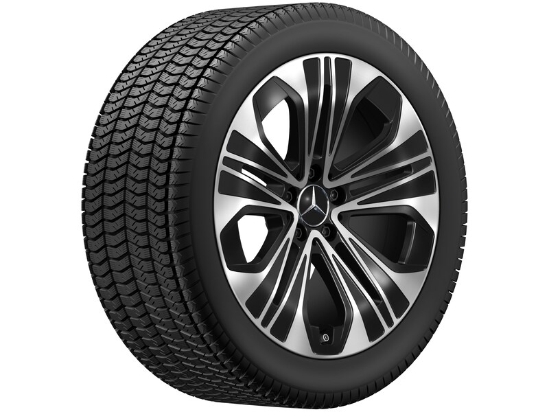 5-spaaks velg, glanzend zwart, Continental, WinterContact TS 860 S MO, 275/40 R19 105H XL, Winter, Q44014111360A