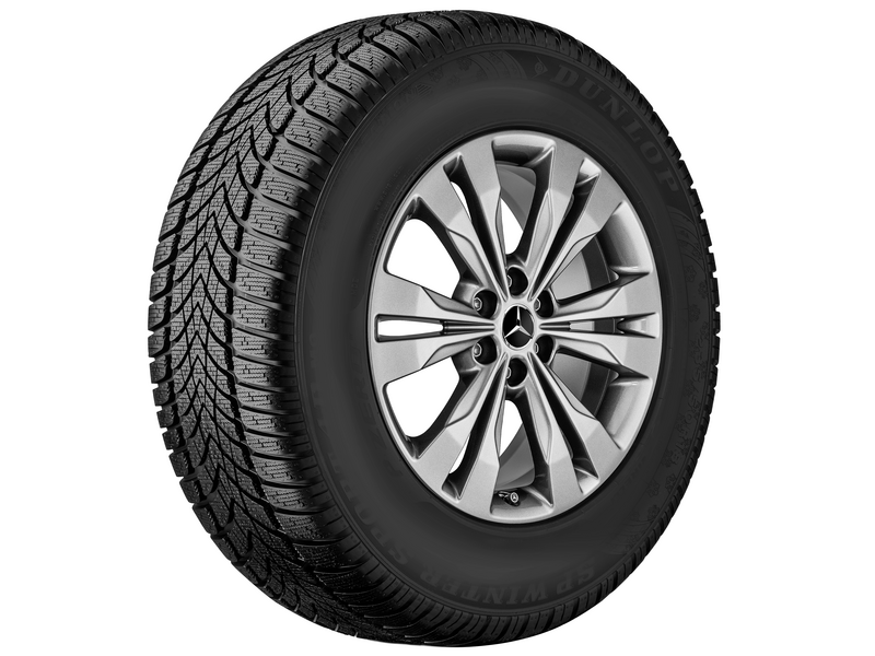 6-dubbelspaaks velg, 45,7 cm (18 inch), X-Klasse, 255/60 R18/, grijs Himalaya, A4704015600