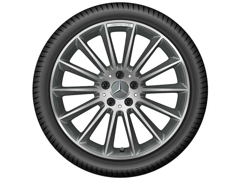 AMG-dubbelspaaks velg, titaangrijs, gepolijst, Pirelli, W SottoZero 3 MO, 225/40 R19 93H XL, winter, Q440141713610G2