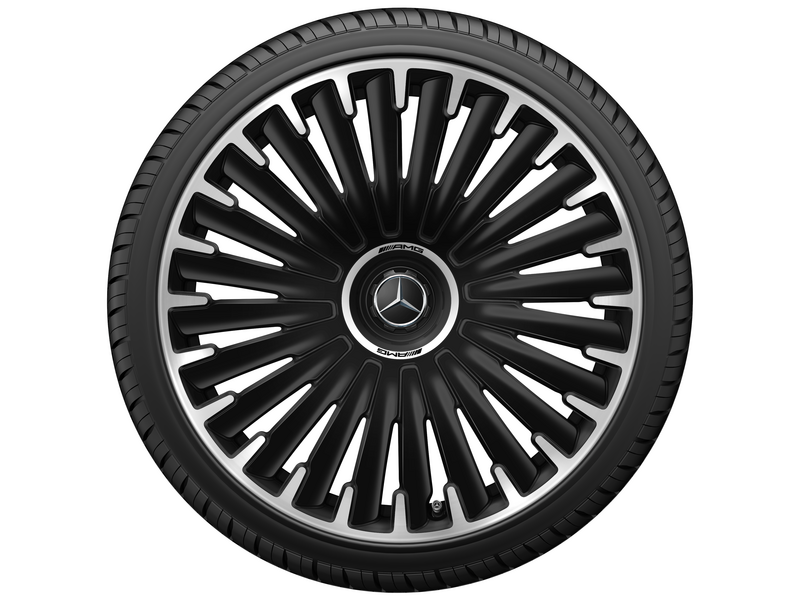 AMG-multispaaks velg, 55,9 cm (22 inch), gelakt, 275/35 R22/, matzwart, A29440116007X36