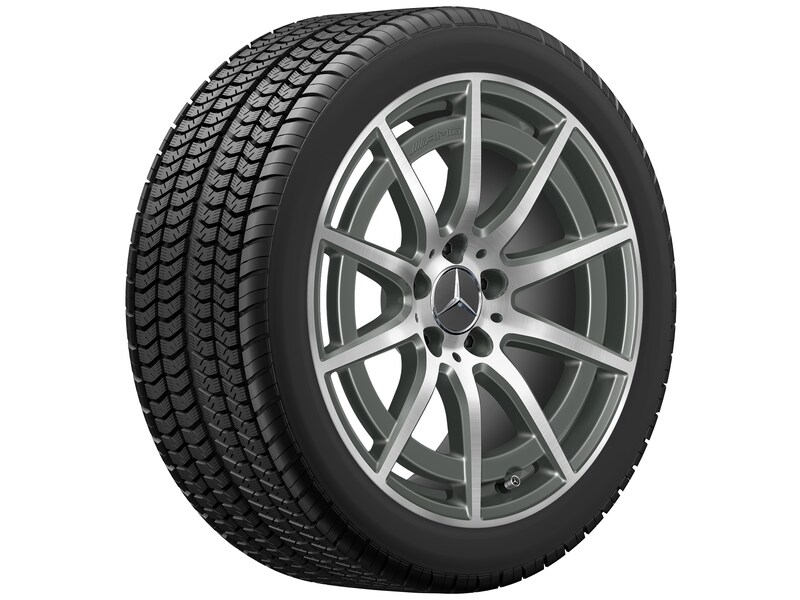 AMG 10-spaaks velg, tantalongrijs, Pirelli, P Zero Winter MO1, 235/50 R19 99V, winter, Q440301712050