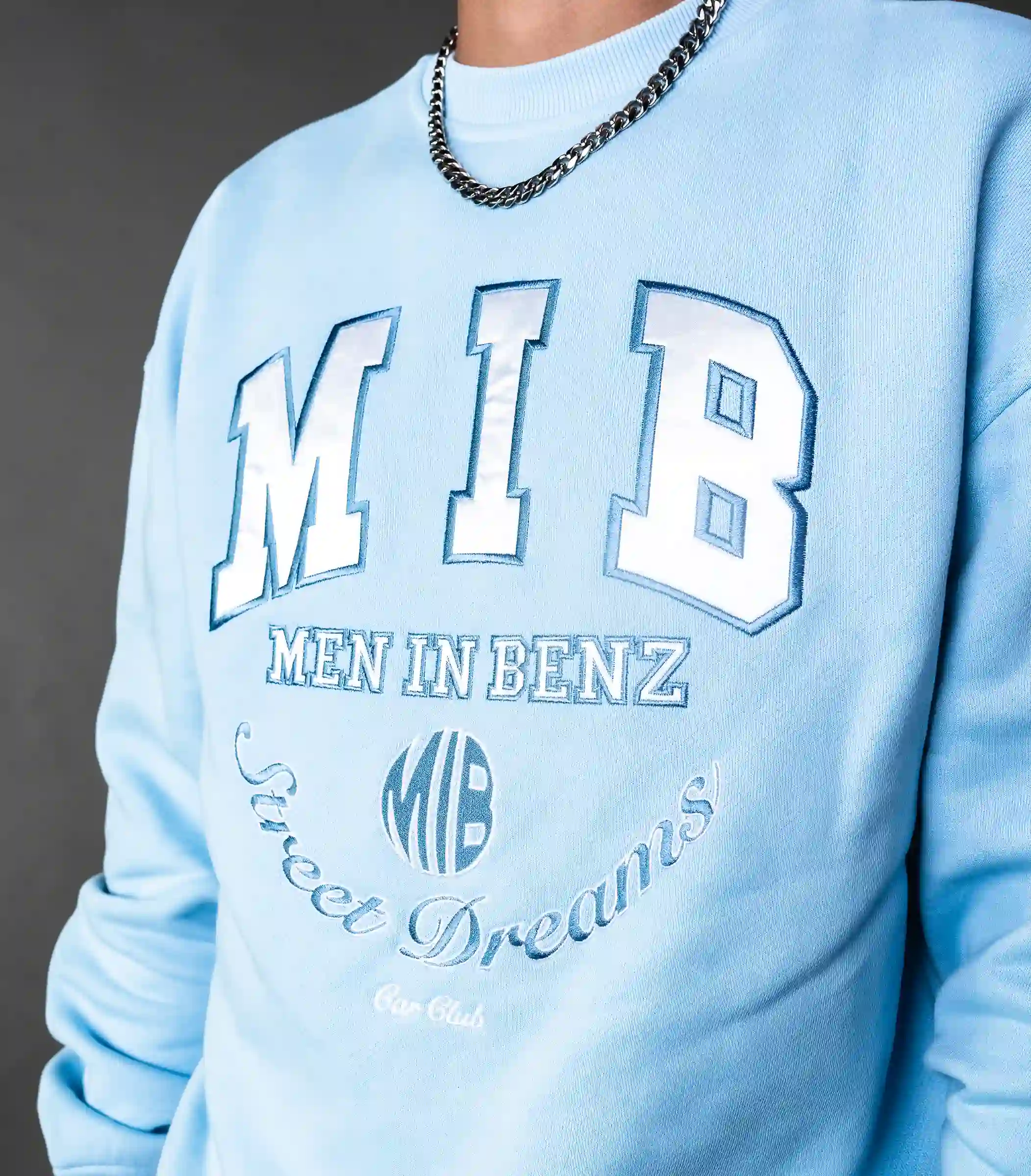 MIB Street Dreams Crewneck, blauw, MIB03008I-L00008