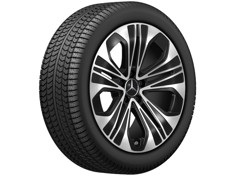 5-spaaks velg, glanzend zwart, Michelin, e Primacy MO, 245/45 R19 102Y XL, zomer, Q440241510140