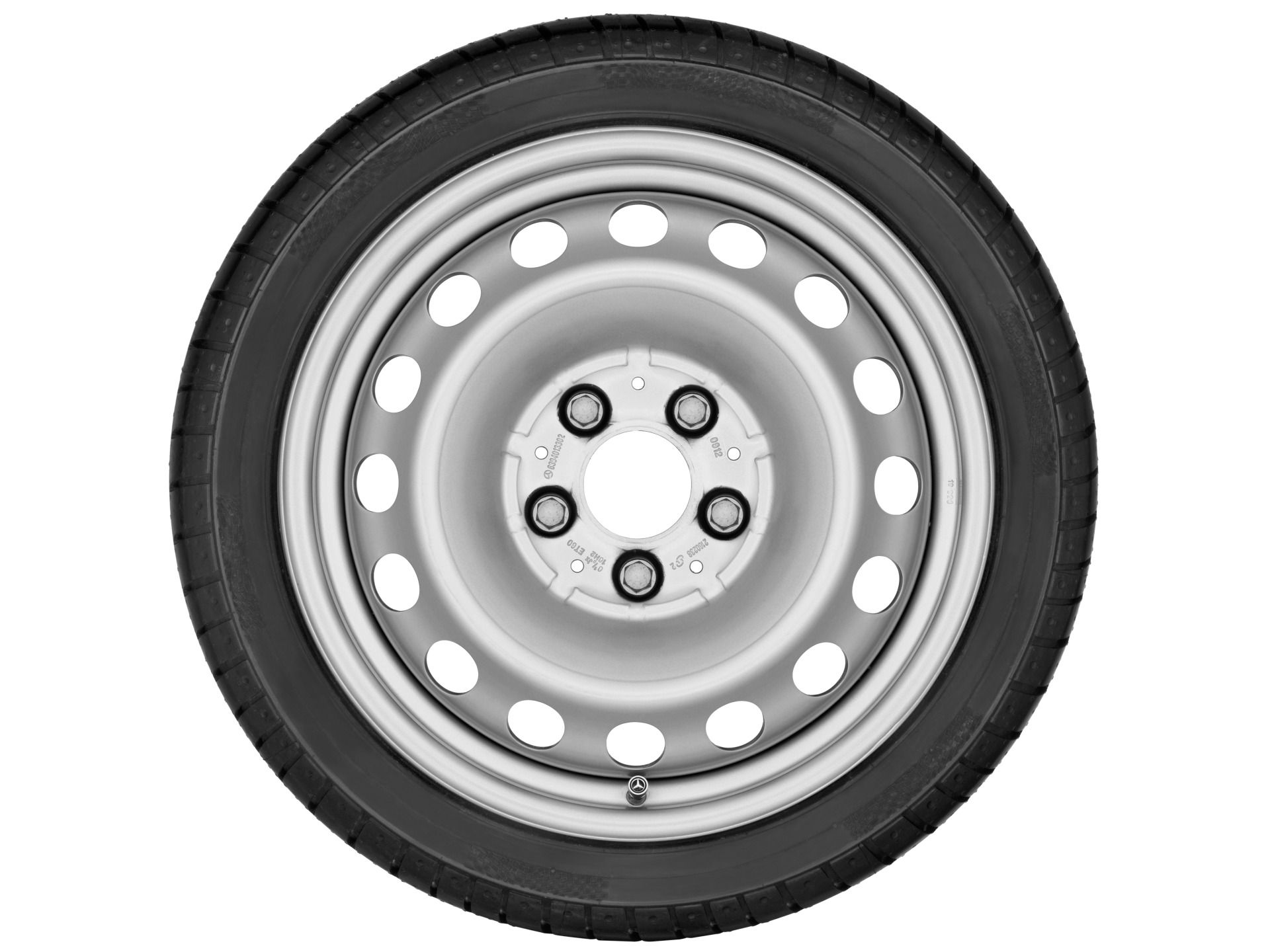 Stalen velg zilver, Dunlop, ECONODRIVE, 225/55 R17 109/107(104)H(H) C, zomer, Q44027121001A