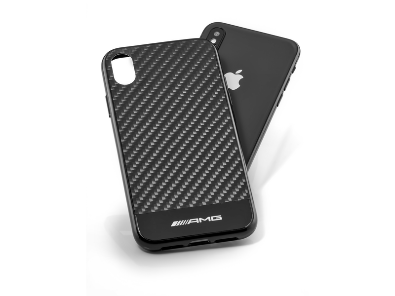 AMG hoesje voor iPhone® XR, carbon / zwart, B66956003