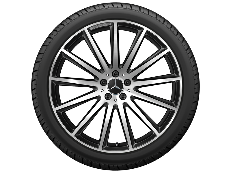 AMG-dubbelspaaks velg, zwart, gepolijst, Pirelli, Scorpion Winter MO, 285/45 R22 114V XL, winter, Q440301712500