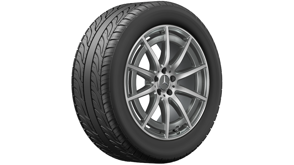 AMG 10-spaaks velg, tantalongrijs glansgedraaid, Michelin Pilot Alpin PA4 MO, 265/40 R19 102V XL, winter, Q440141512650G2