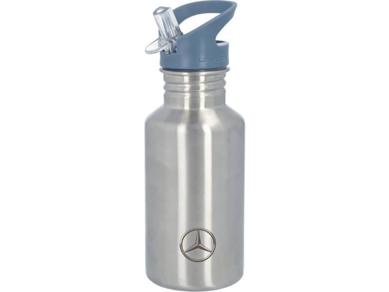 Kinderdrinkfles, Mercedes-Benz, blauw/zilverkleurig, B66959675