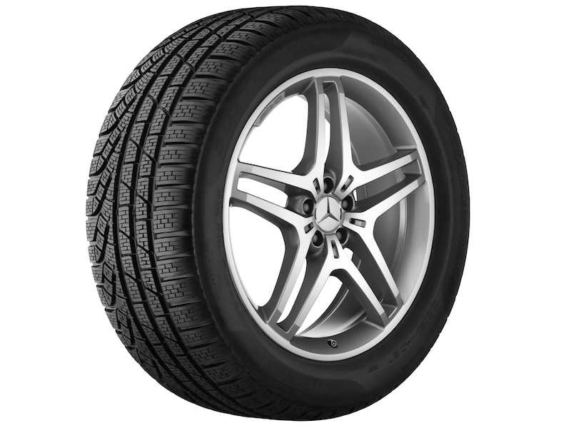 AMG 5-dubbelspaaks velg titaniumgrijs gepolijst, Continental, ContiCrossContact UHP MO, 265/40 R21 105Y XL, zomer, Q4406511103200J2022