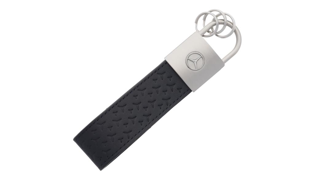 Sleutelhanger, Mercedes-Benz, upcycling, zwart, B66959376