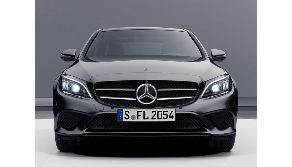 Mercedes ster verlicht, decoratief onderdeel, GLA/ C-Klasse, chroom, A2058175701