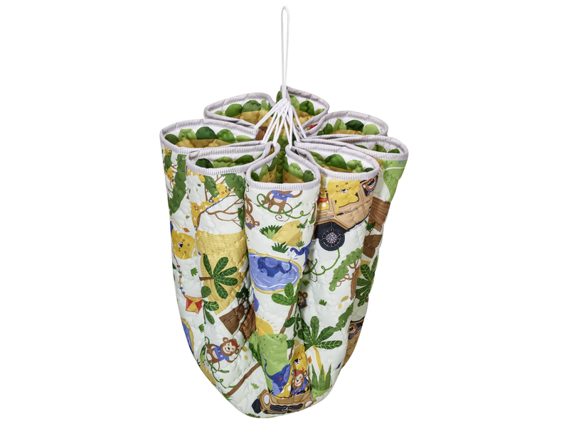 Speelkleed 2in1, safari, wit / groen, B66958969