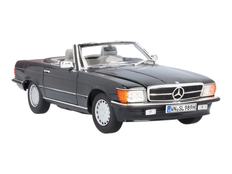 300 SL R107 (1985-1989), blauw-zwart, B66040678